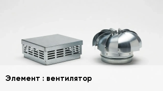 Кровельная вентиляция вентилятор
